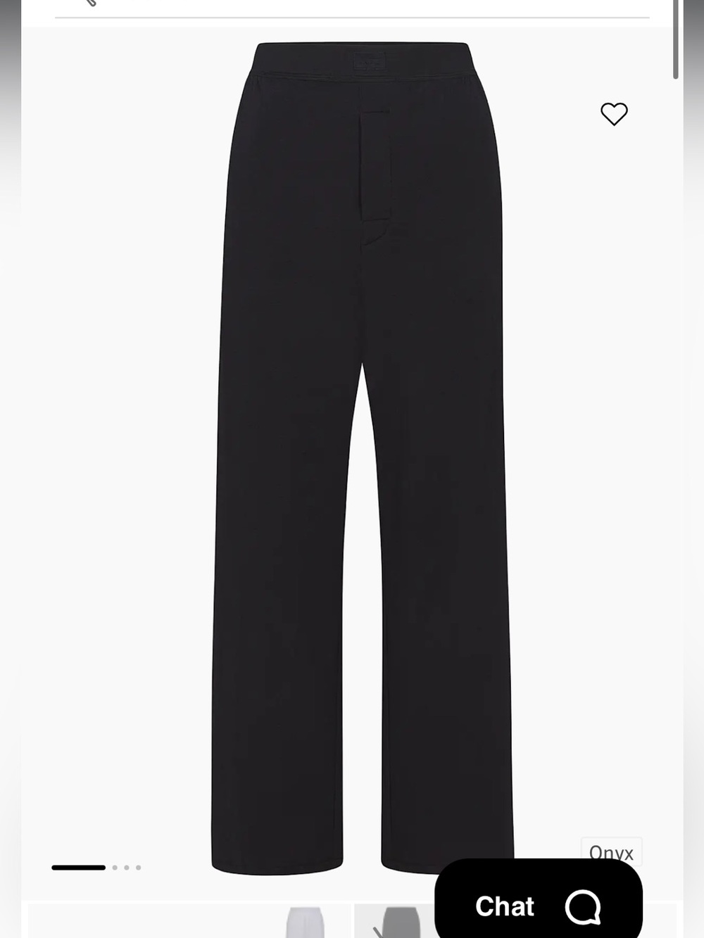 SKIMS black boyfriend pant